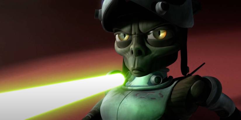 Cato Parasitti glaring, from Star Wars the clone wars