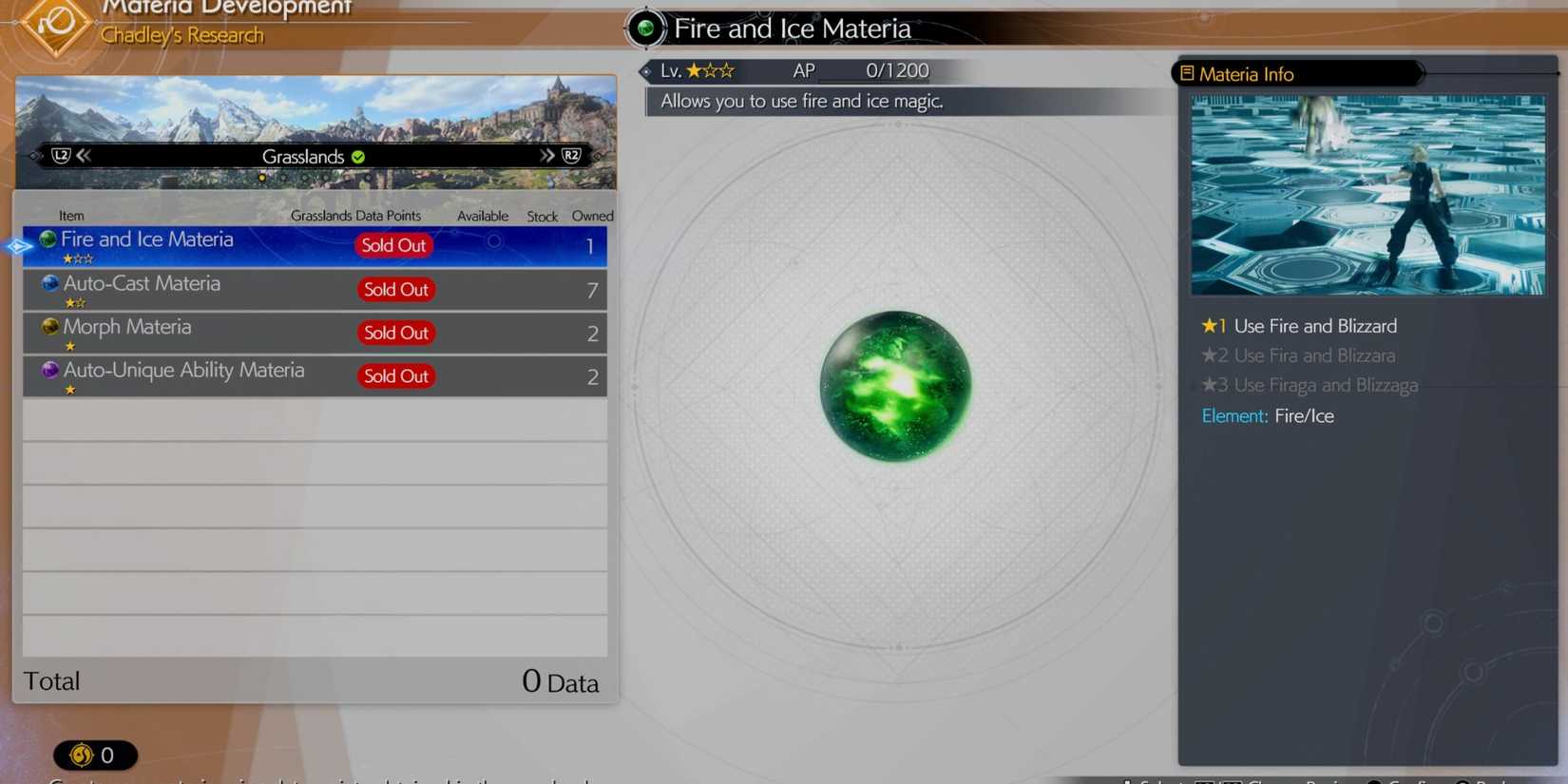 Chadley's Materia Shop in Final Fantasy 7 Rebirth