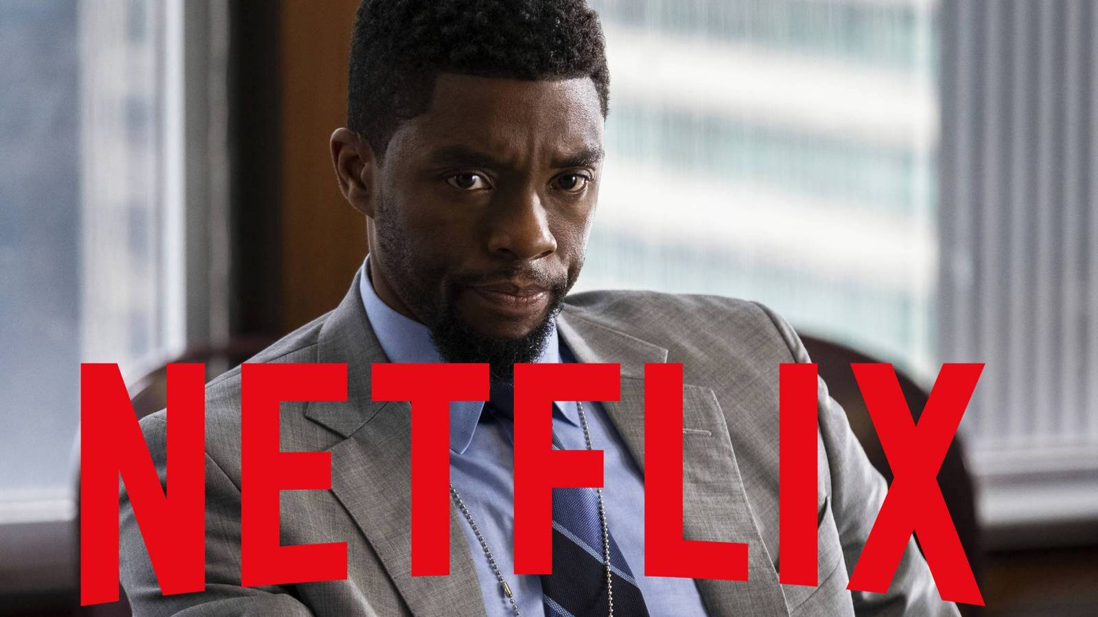 chadwick boseman in 21 bridges Cropped