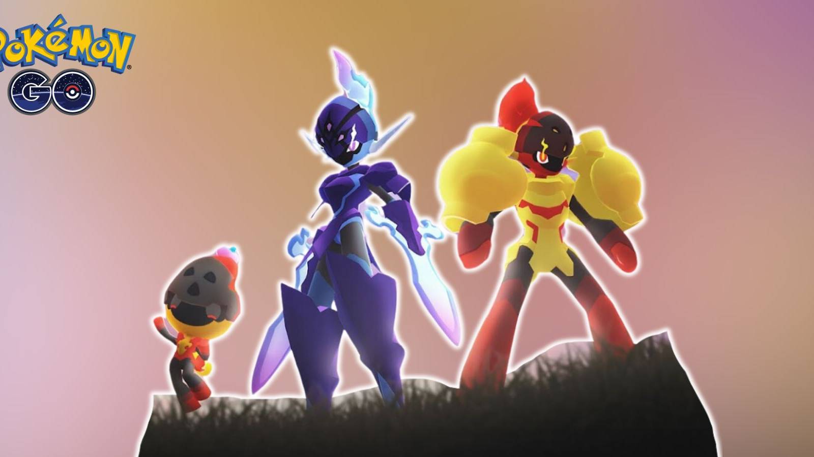 Charcadet, Armarouge, and Ceruledge in Pokemon GO