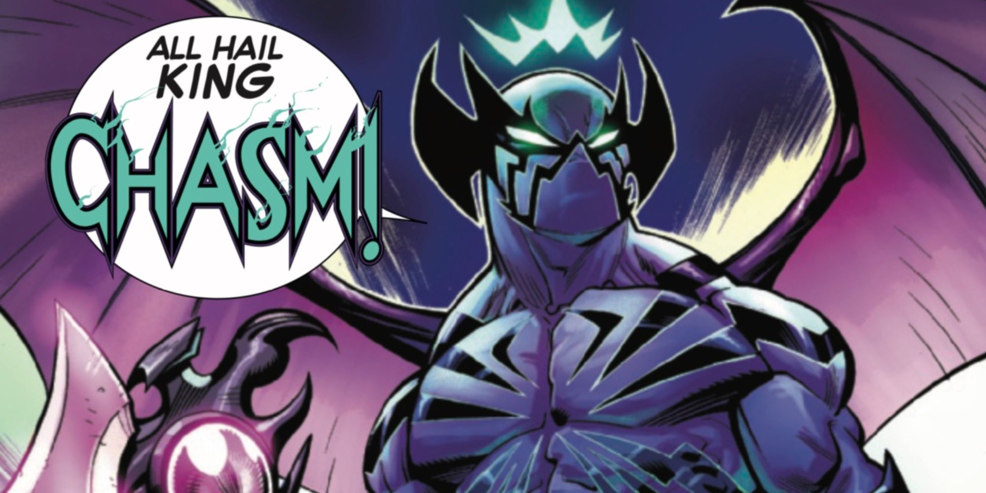 King Chasm in the comics
