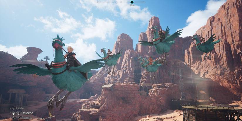 Chocobos in Final Fantasy 7 Rebirth