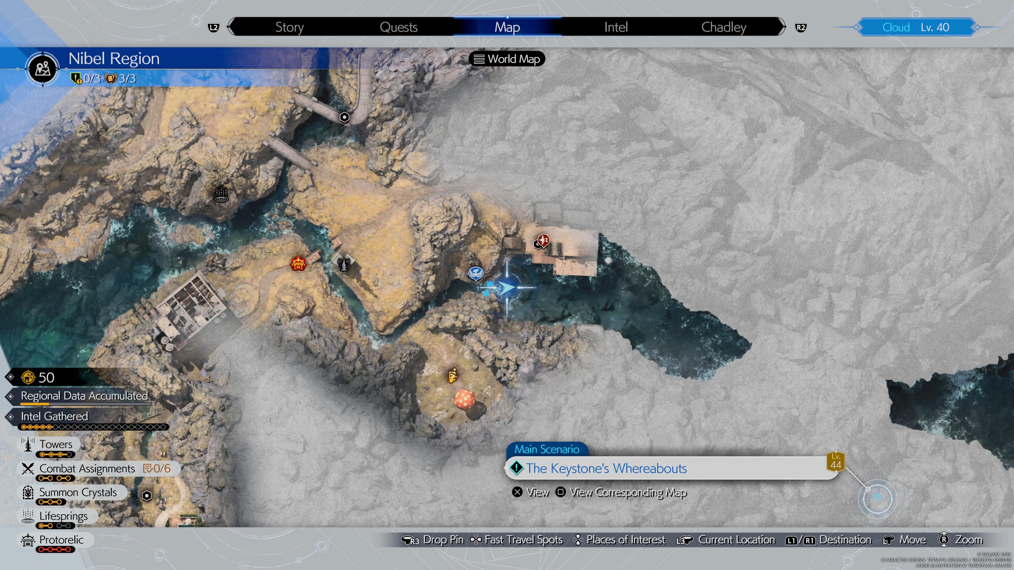 Chocograss #11 Map Location in Final Fantasy 7 Rebirth