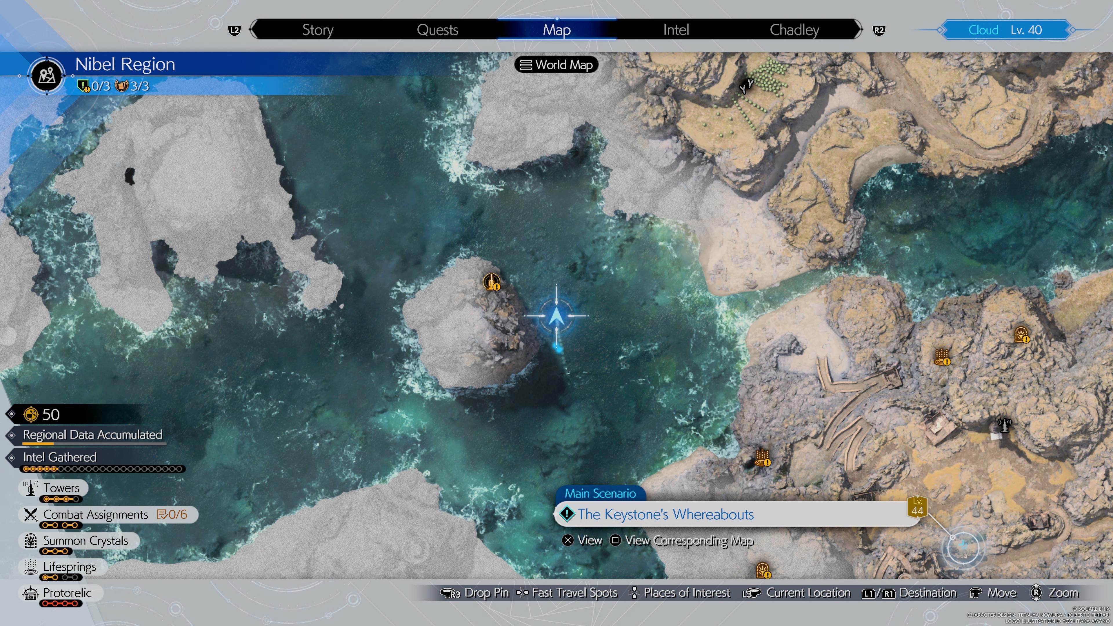 Chocograss #16 Map Location in Final Fantasy 7 Rebirth