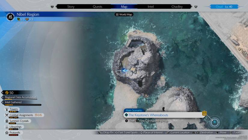 Chocograss #25 Map Location in Final Fantasy 7 Rebirth