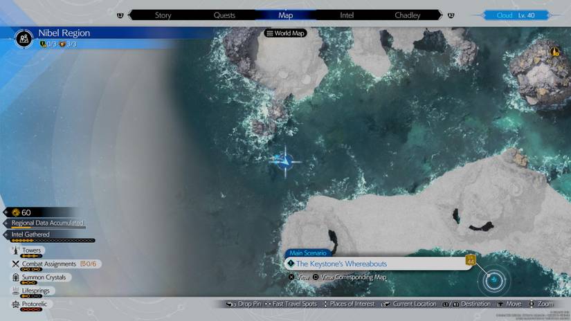 Chocograss #28 Map Location in Final Fantasy 7 Rebirth