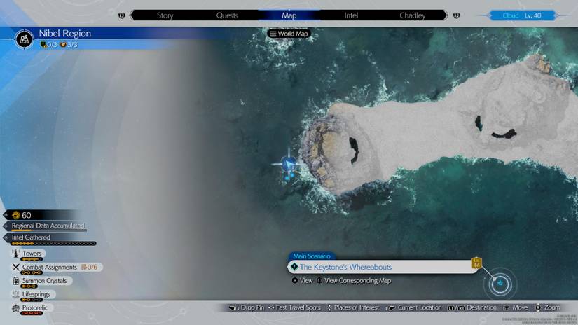 Chocograss #29 Map Location in Final Fantasy 7 Rebirth