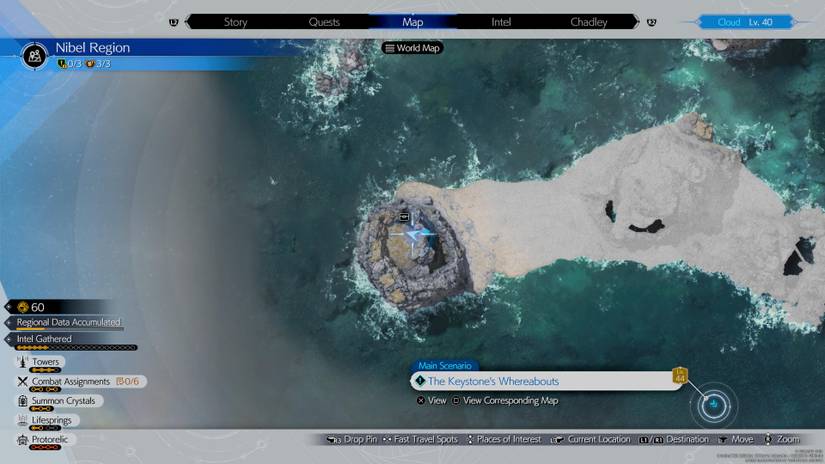 Chocograss #31 Map Location in Final Fantasy 7 Rebirth