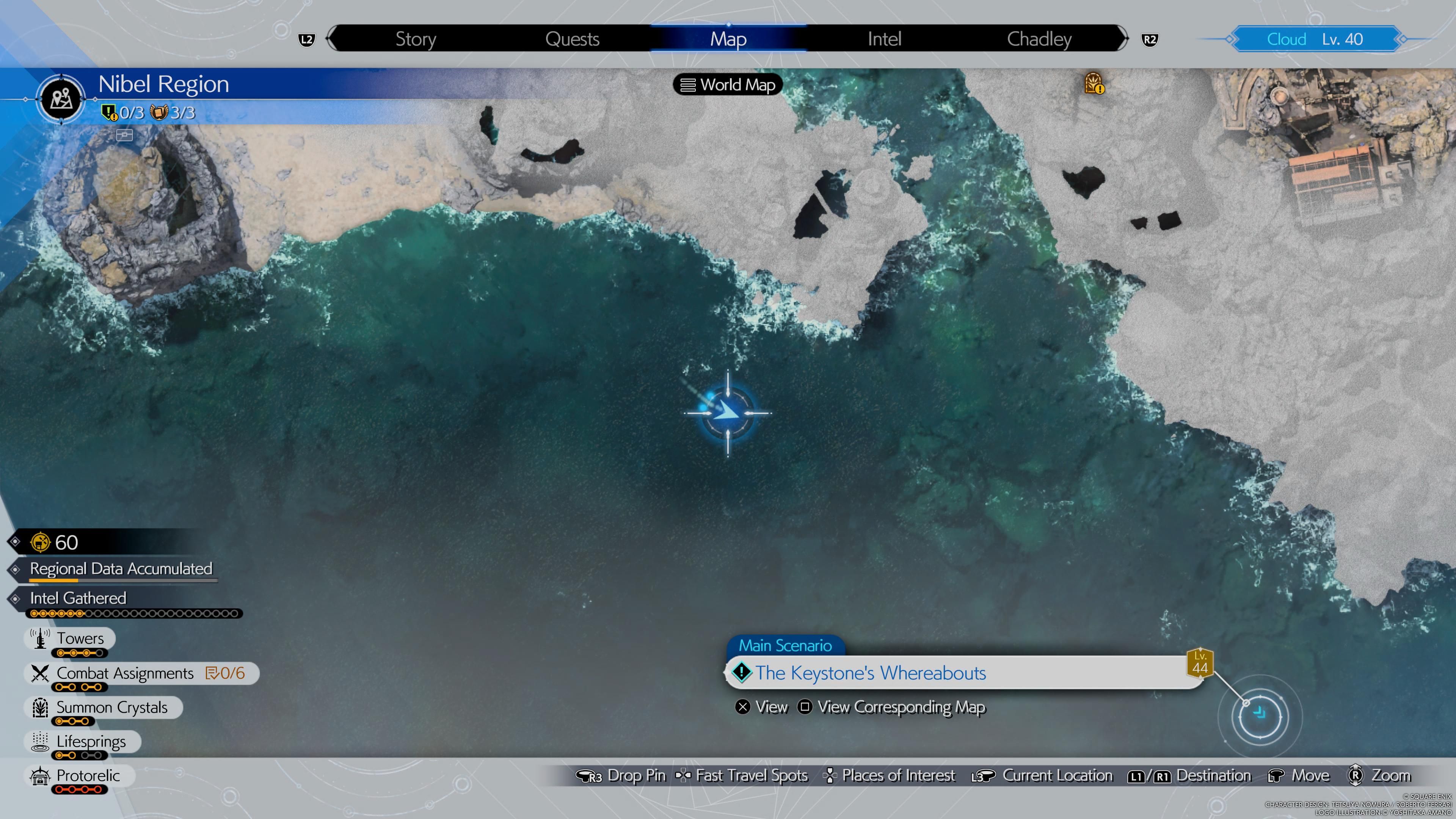Chocograss #34 Map Location in Final Fantasy 7 Rebirth