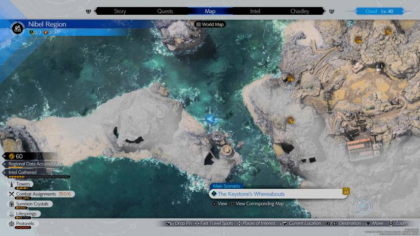 Chocograss #37 Map Location in Final Fantasy 7 Rebirth