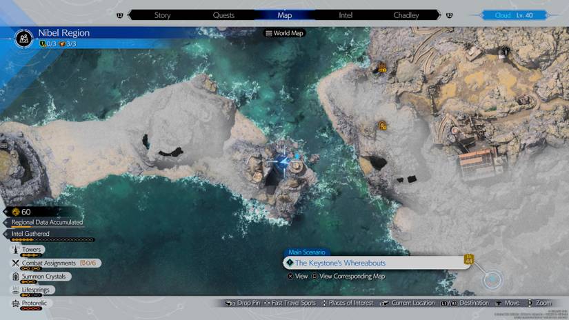 Chocograss #38 Map Location in Final Fantasy 7 Rebirth