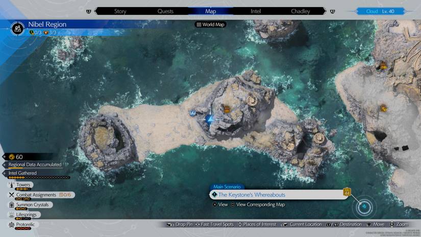 Chocograss #39 Map Location in Final Fantasy 7 Rebirth
