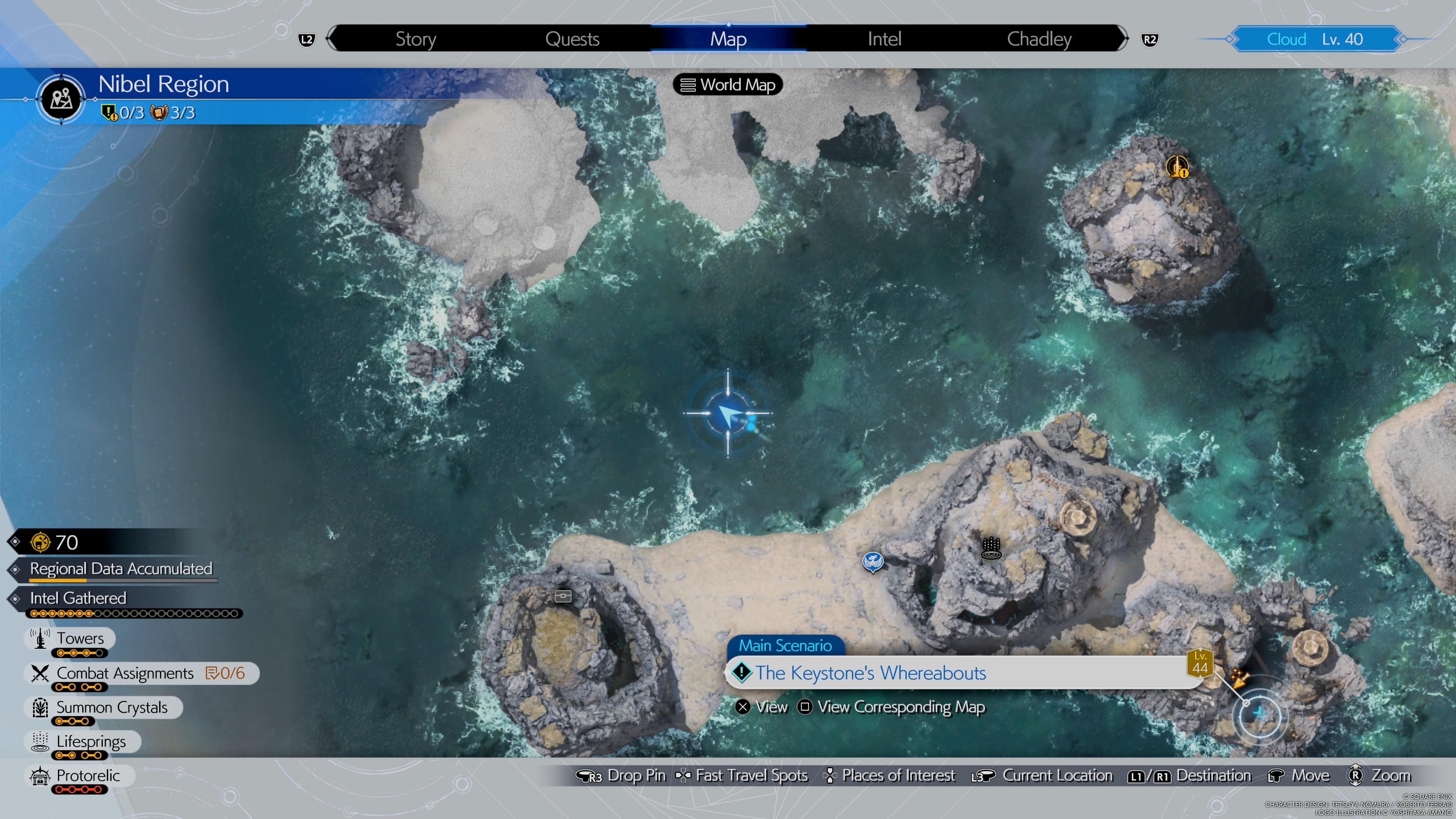 Chocograss #43 Map Location in Final Fantasy 7 Rebirth