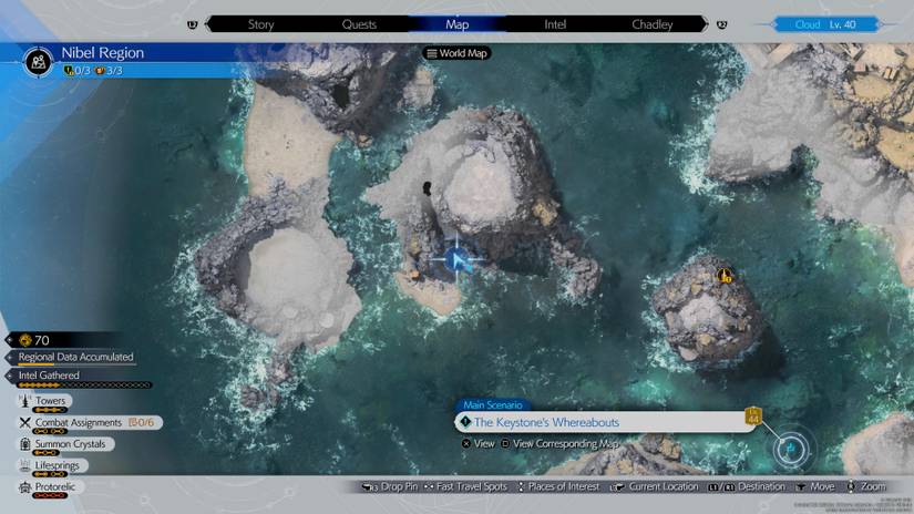Chocograss #46 Map Location in Final Fantasy 7 Rebirth