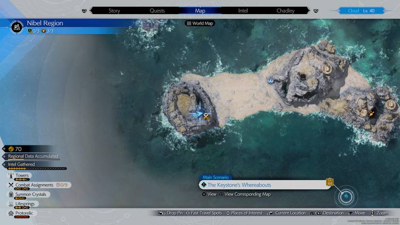 Chocograss #49 Map Location in Final Fantasy 7 Rebirth