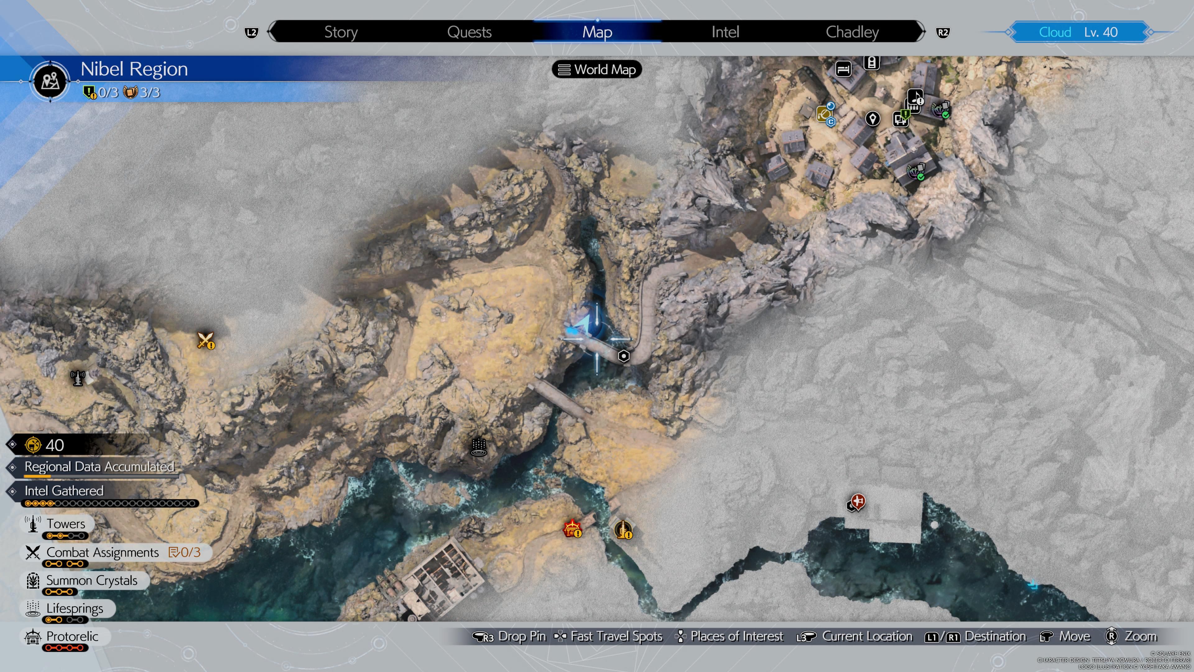 Chocograss #8 Map Location in Final Fantasy 7 Rebirth