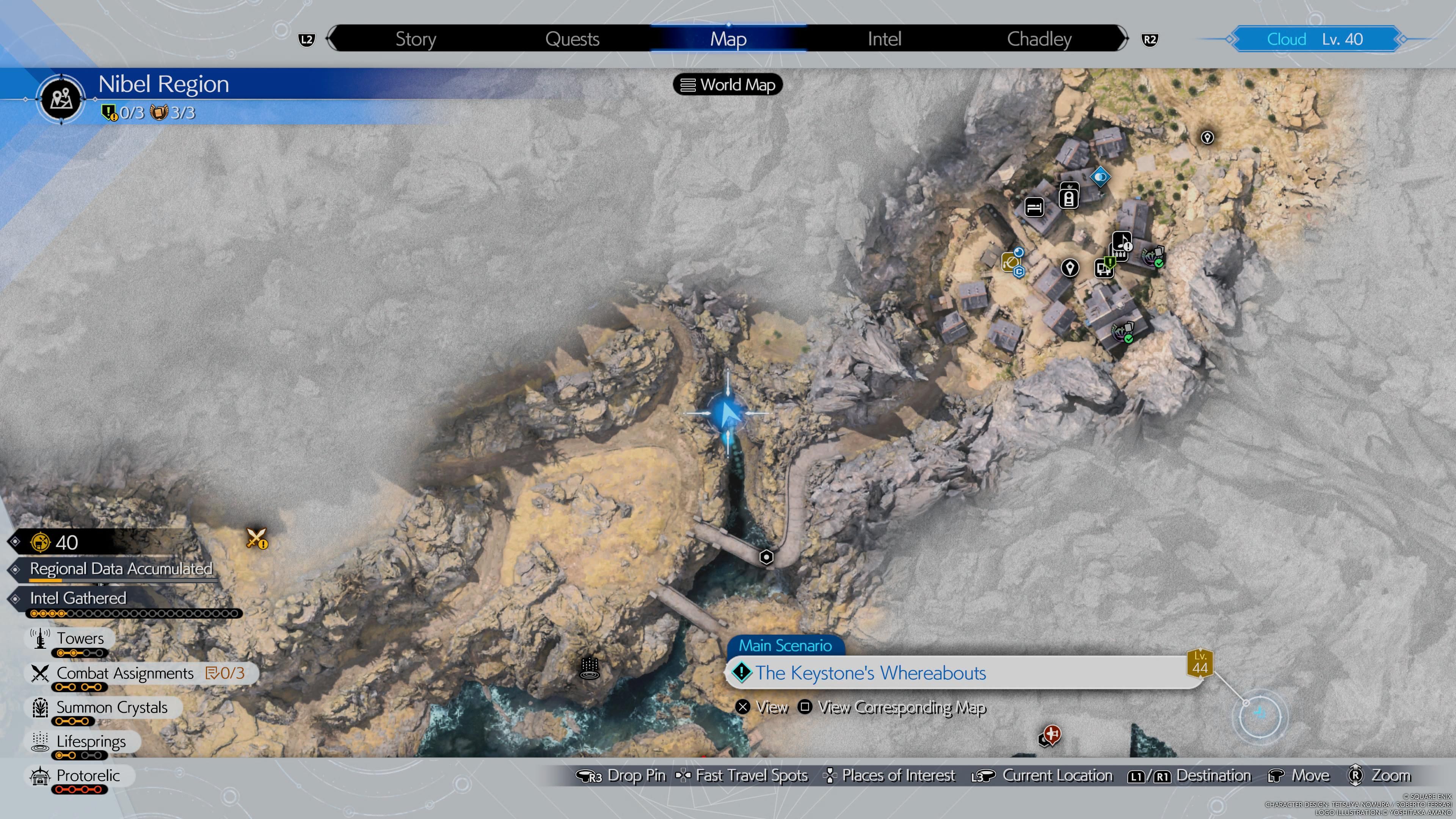 Chocograss #9 Map Location in Final Fantasy 7 Rebirth