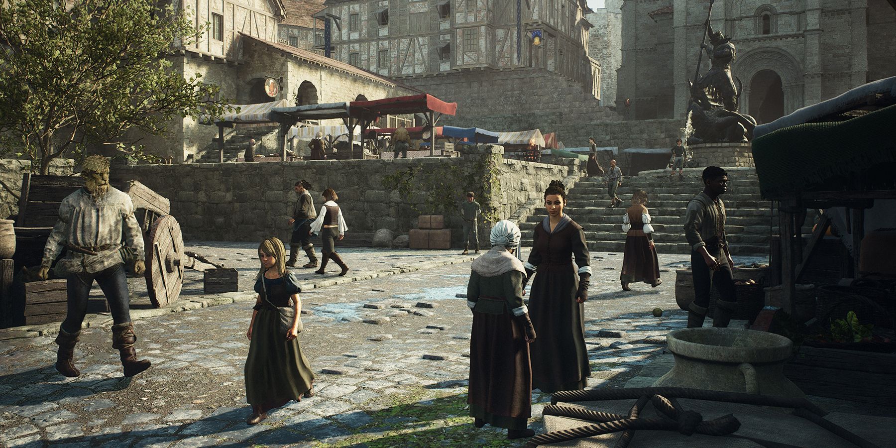 City streets in Dragon's Dogma 2