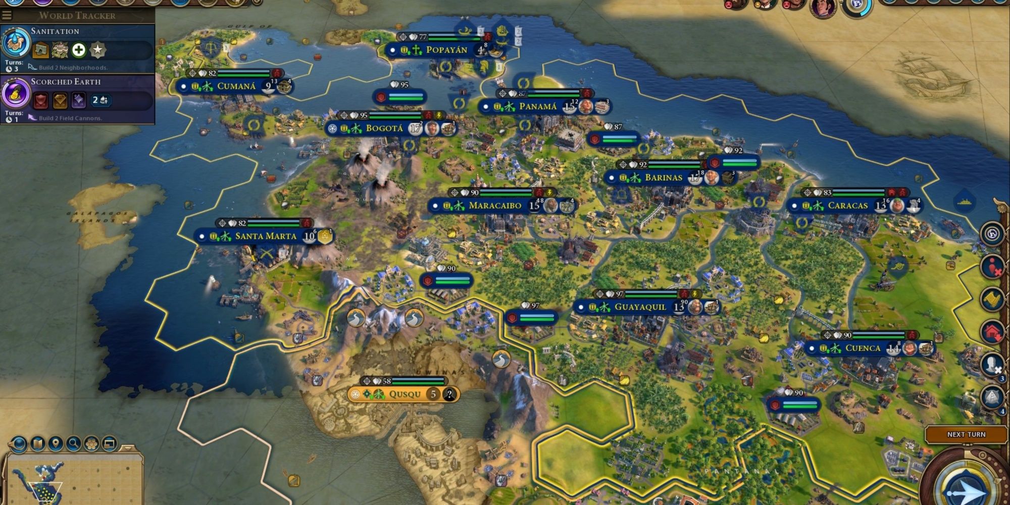Civilization VI Geopolitical Game