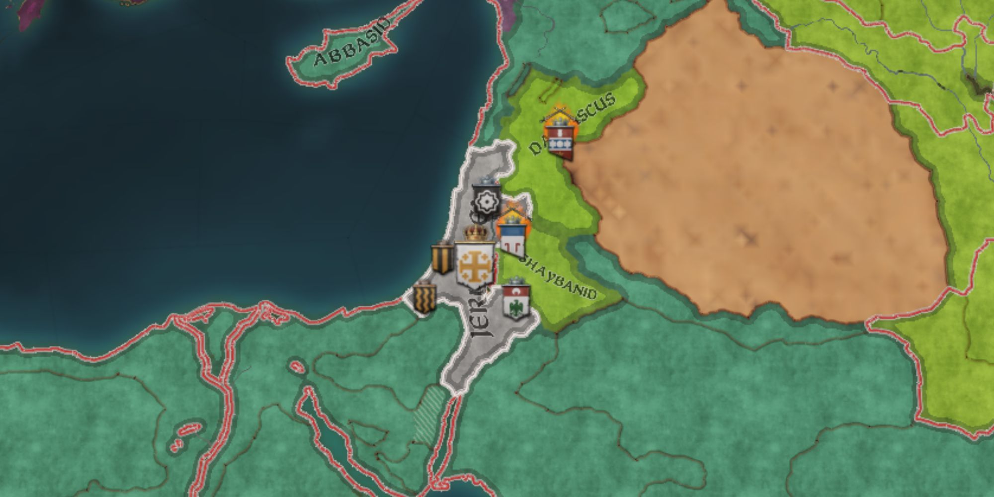 CK3 Rarest Formable Kingdoms Jerusalem