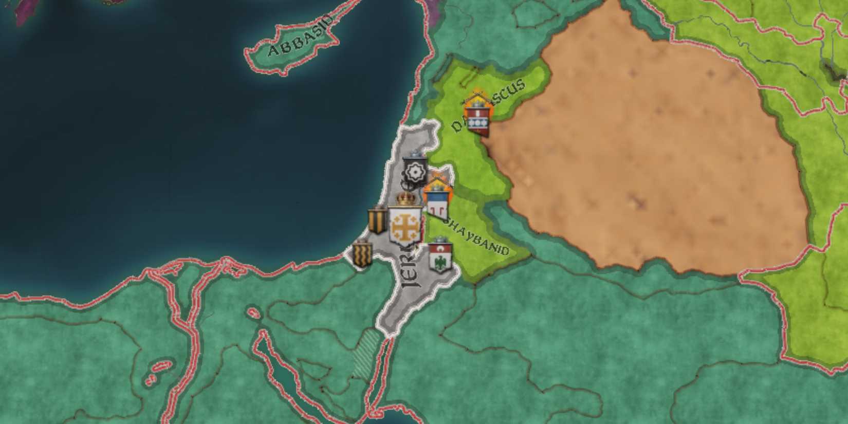 CK3 Rarest Formable Kingdoms Jerusalem
