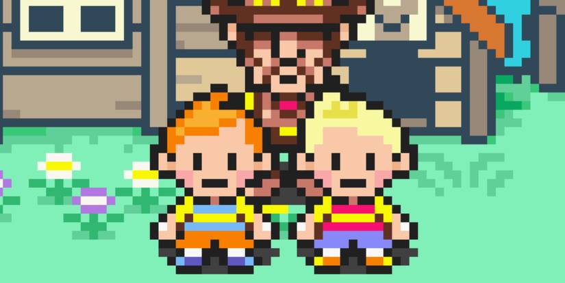 Claus with Lucas and Flint