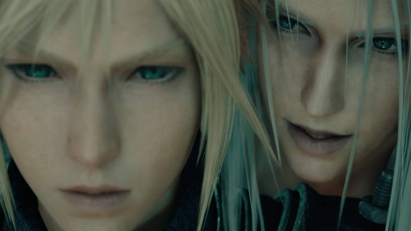 Cloud and Sephiroth in Final Fantasy 7 Rebirth