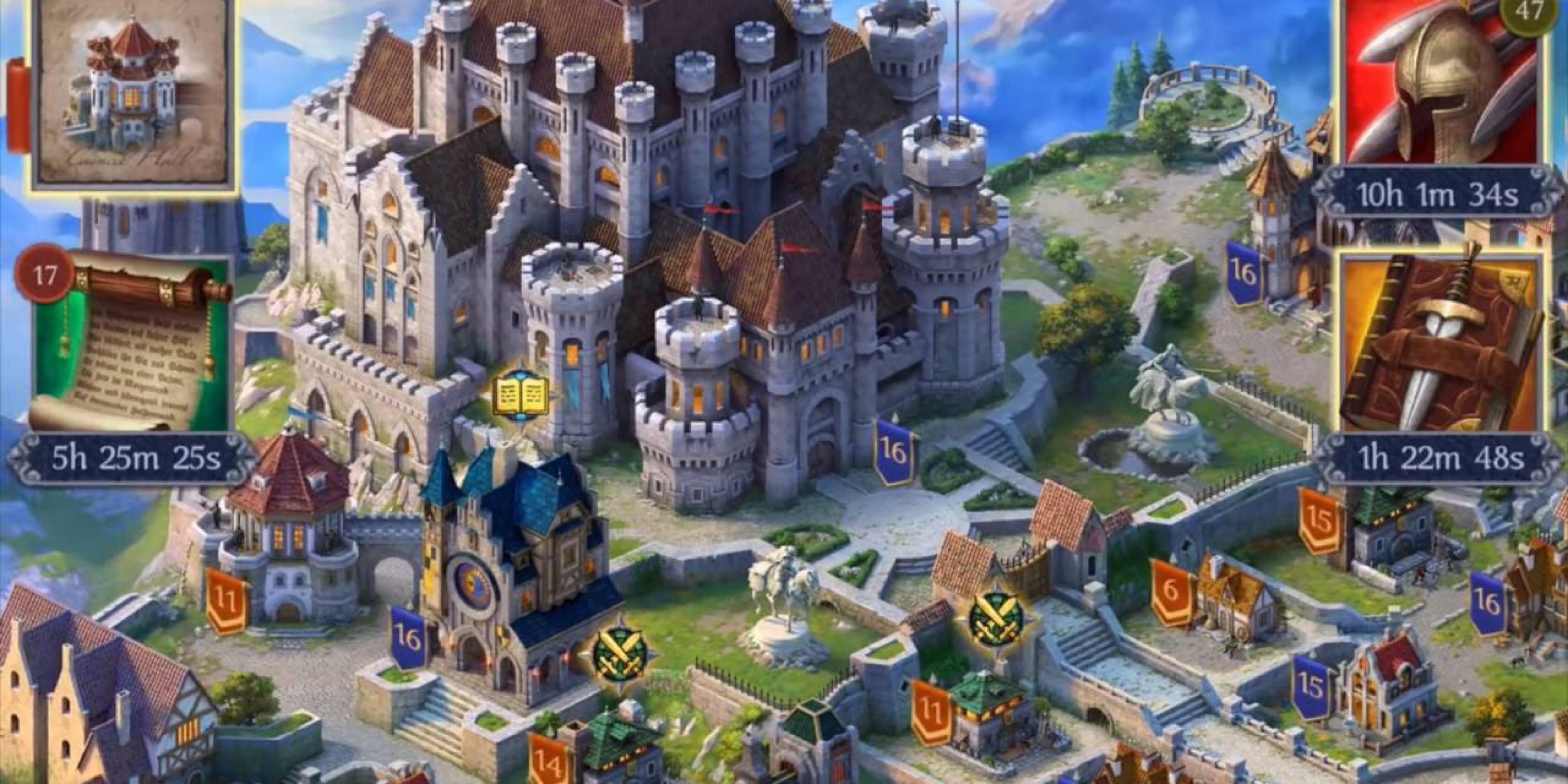 Throne: Kingdom at War gameplay