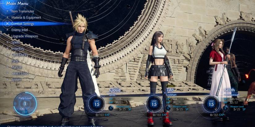 Combat Settings in FF7 Rebirth