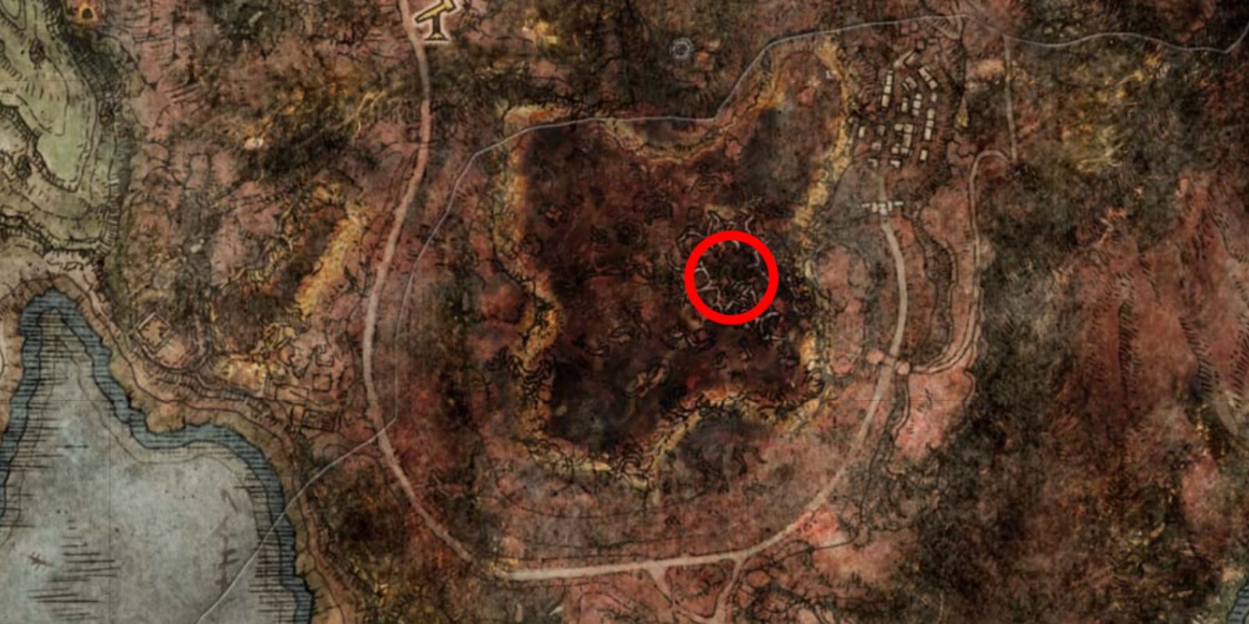  Commander O'Neil location on the map on Elden Ring