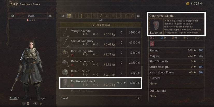 continental shield  in dragon dogma 2