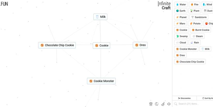 cookie recipes infinite craft