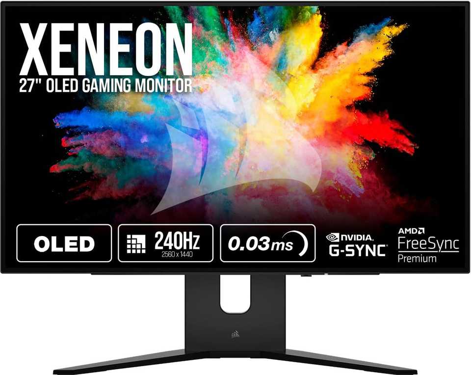 Corsair XENEON 27QHD240 27-inch OLED Gaming Monitor