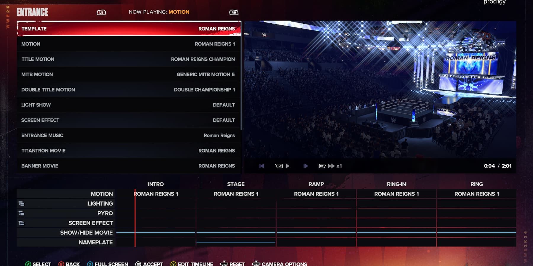 creating an entrance wwe 2k24-1