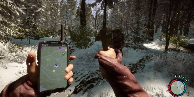 cross and gps sons of the forest