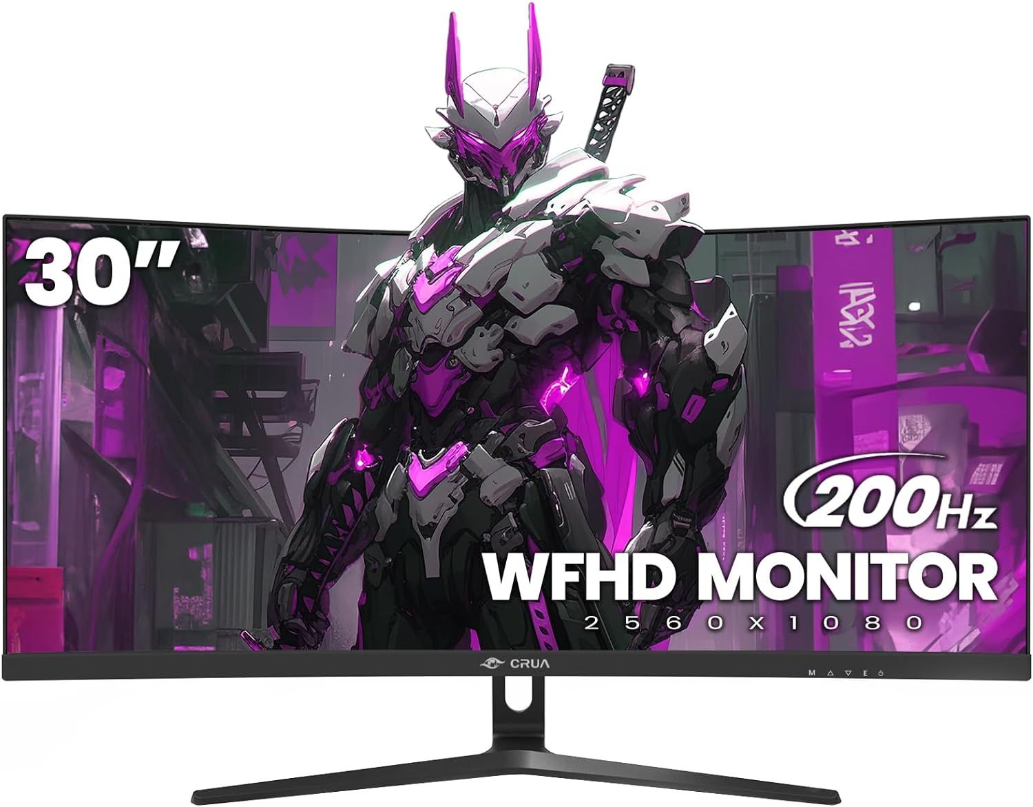 CRUA 30-inch Curved Gaming Monitor