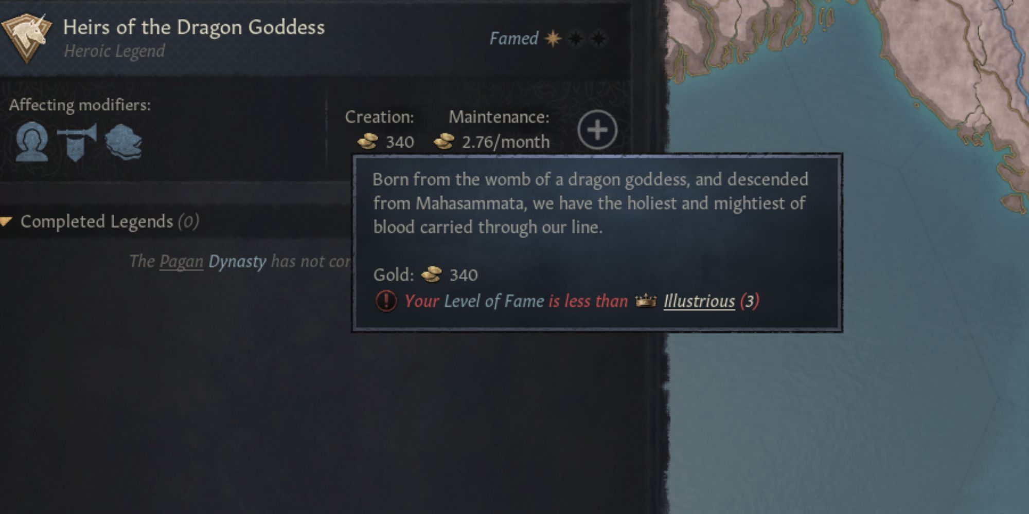 Crusader Kings 3 Heirs of the Dragon Godess