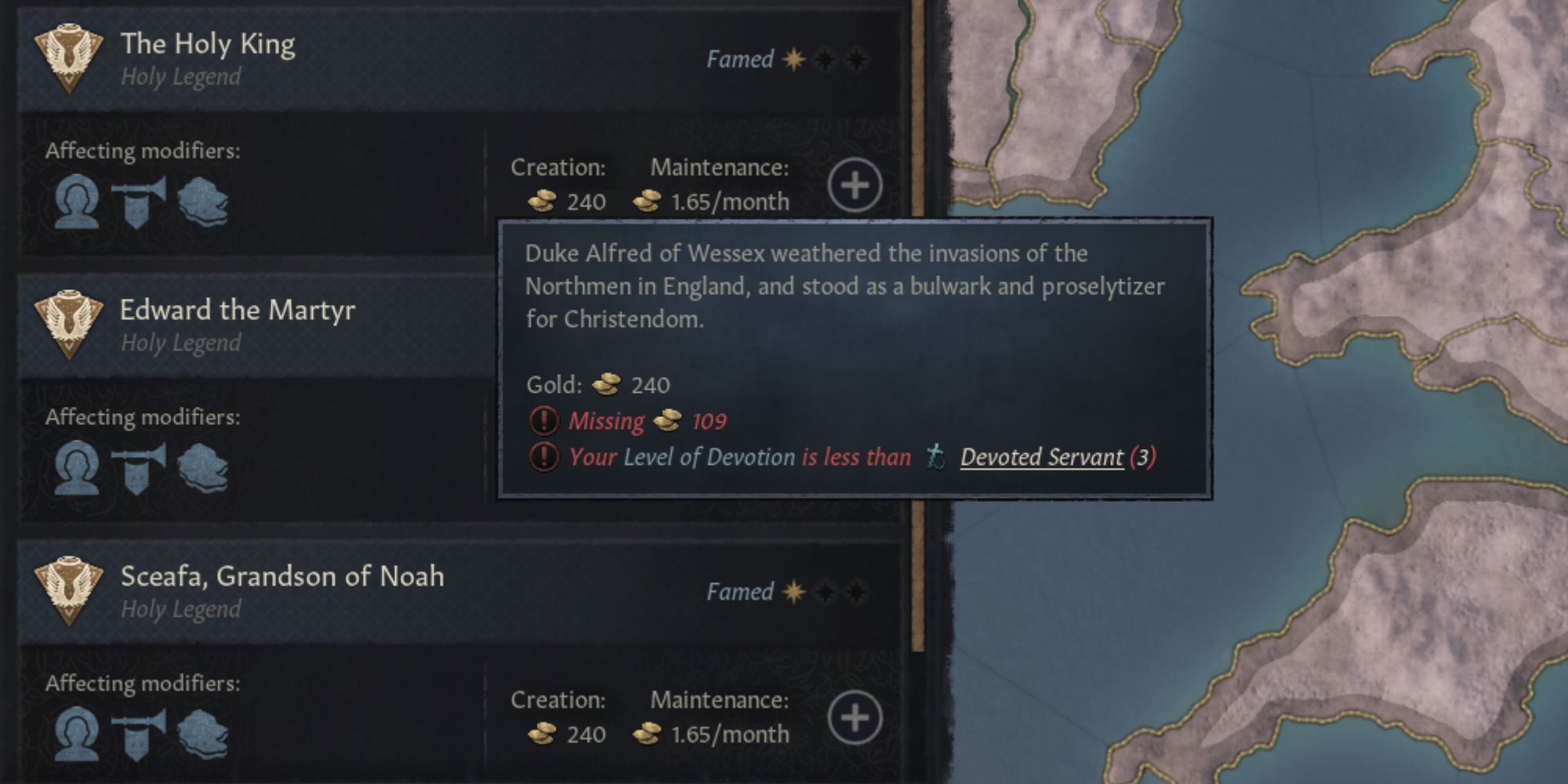 Crusader Kings 3 Holy King Legend Seed