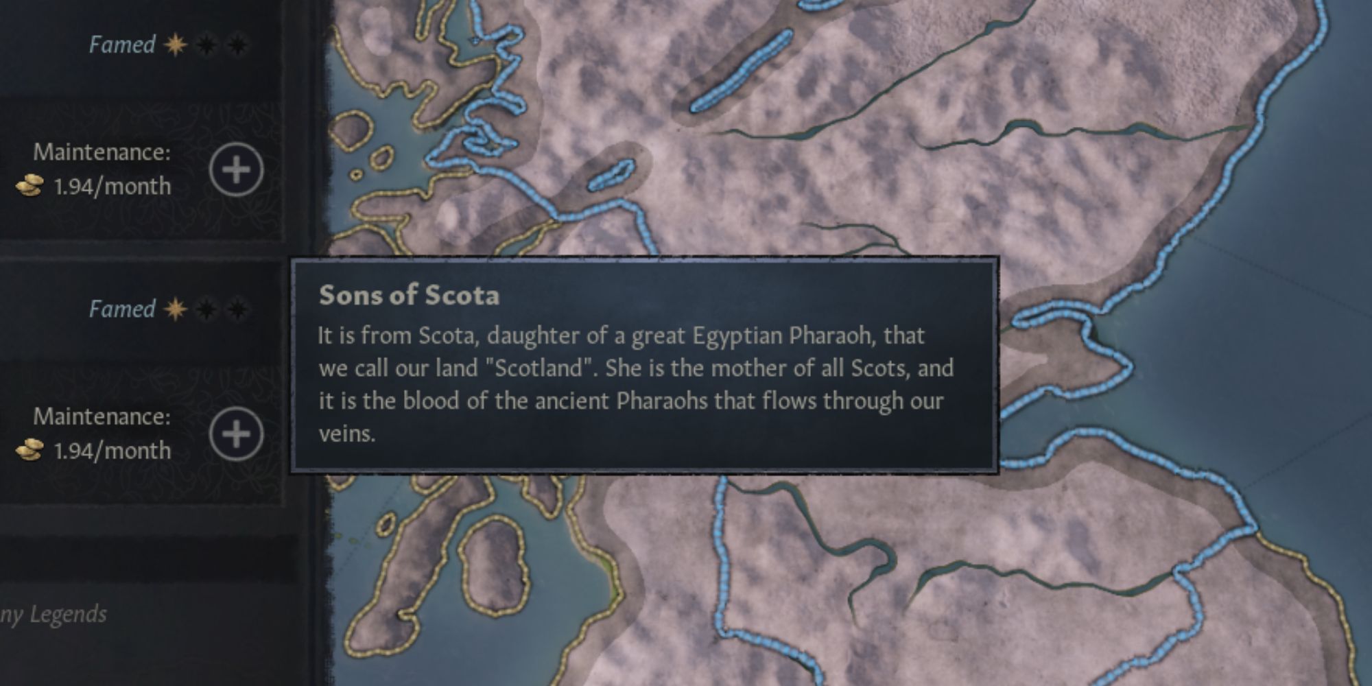 Crusader Kings 3 Sons of Scota Legend Seed