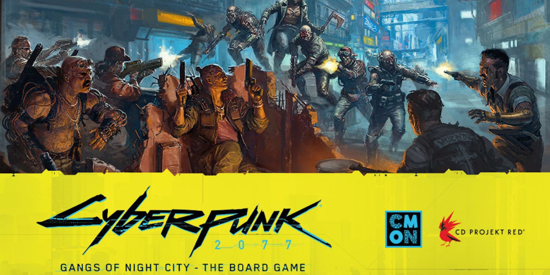 Cyberpunk 2077 Gangs of Night City Board Game