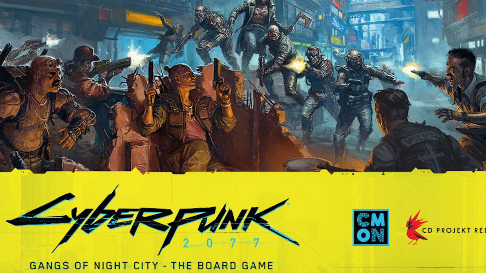 Cyberpunk 2077 Gangs of Night City Board Game