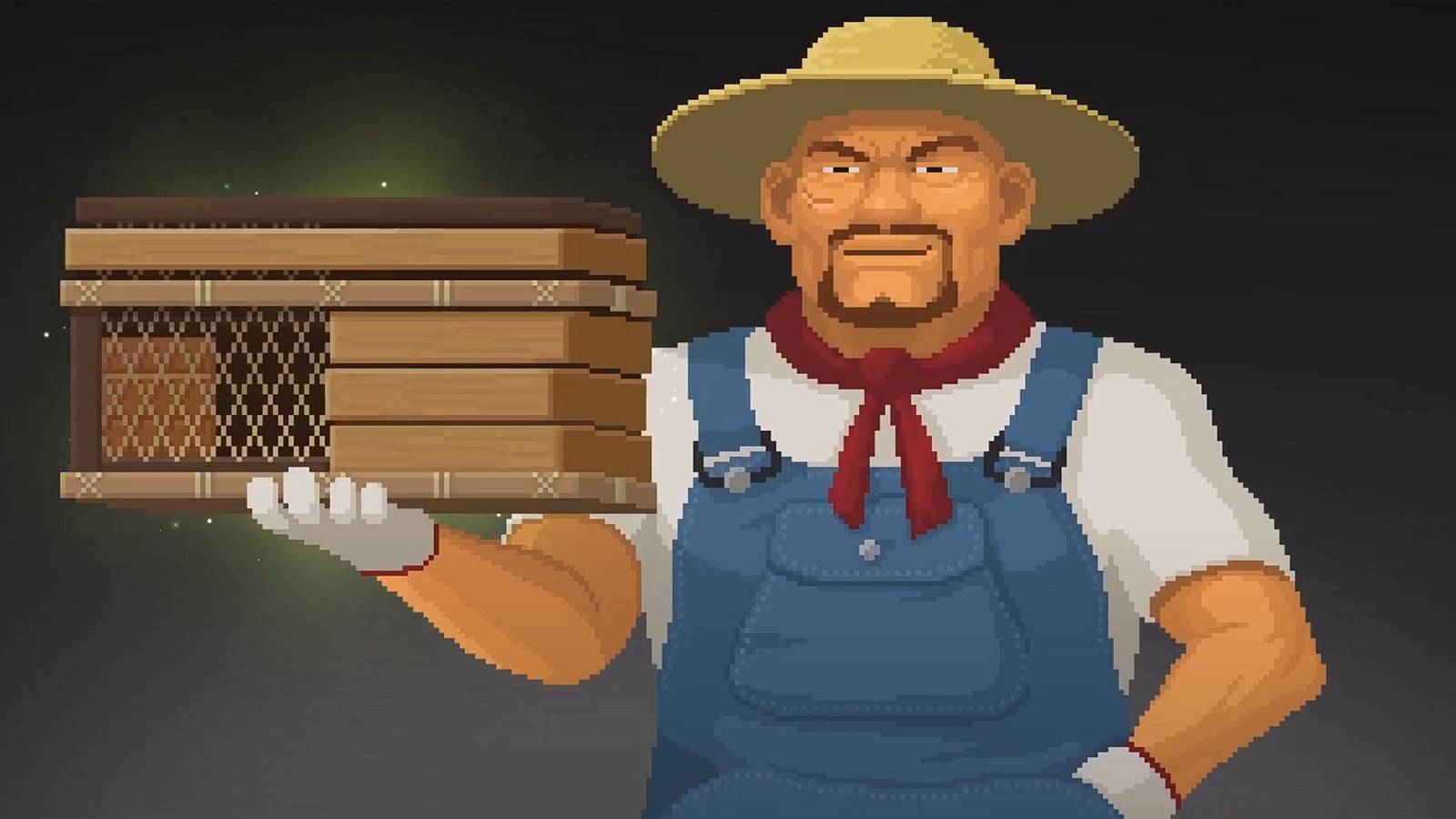 Otto holding the Crab Trap in Dave the Diver