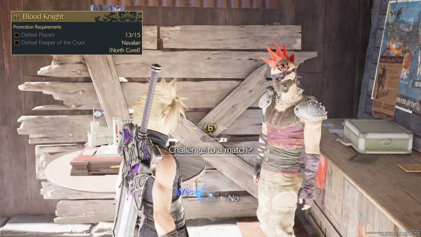 Dax in Queen's Blood Final Fantasy 7 Rebirth