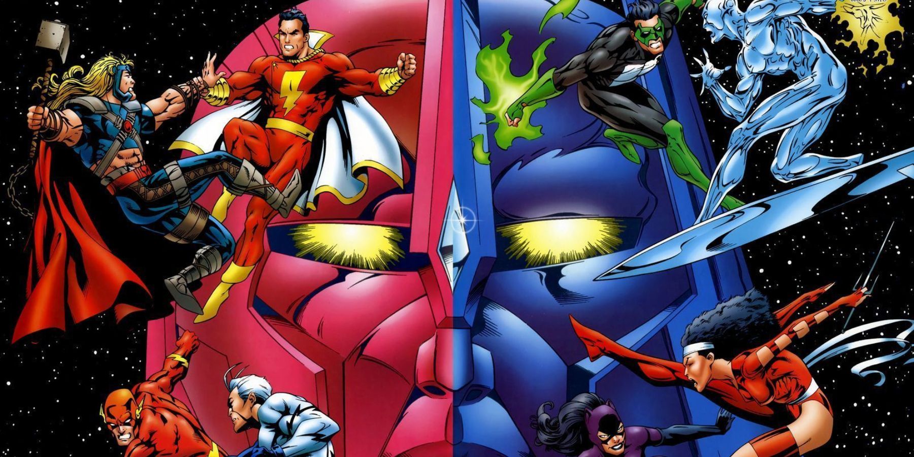 DC Vs Marvel Comic