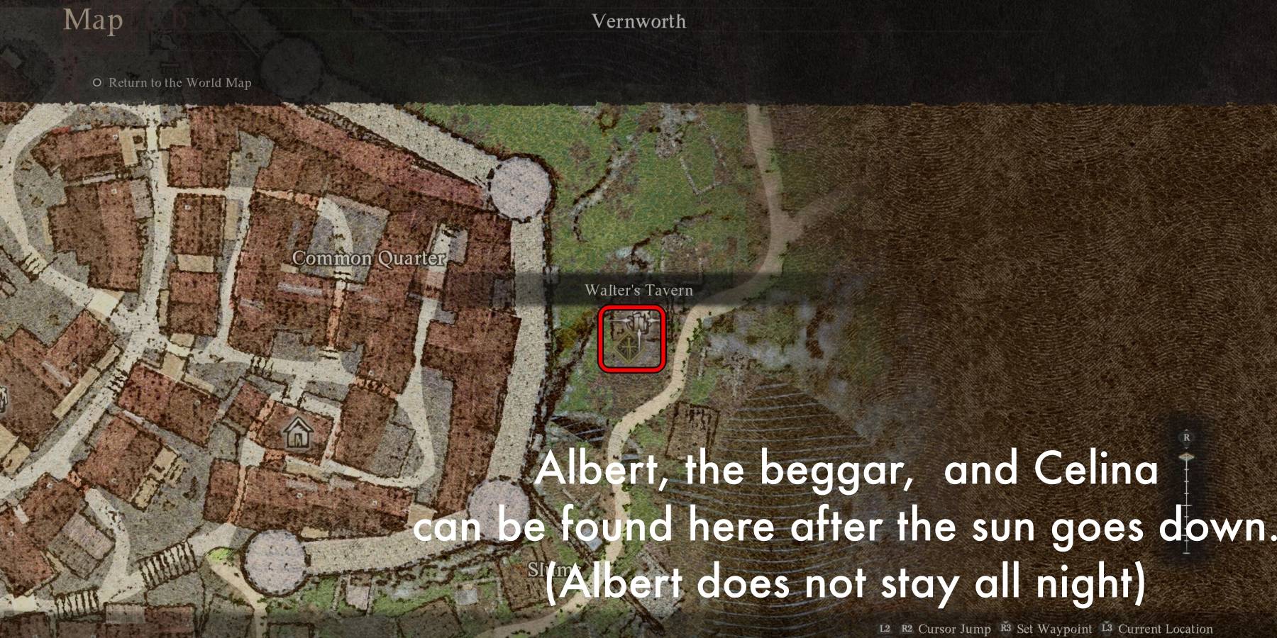 Begar Map Dragon's Dogma 2: A Beggar's Tale Walkthrough