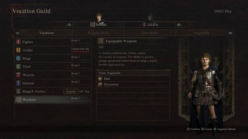 The Warfarer vocation in Dragon's Dogma 2