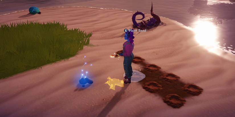 Digging for Pebbles in Disney Dreamlight Valley