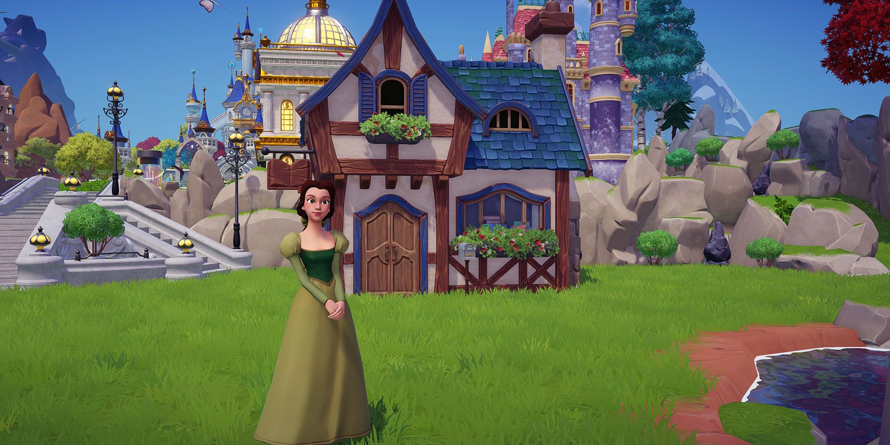 Provincial Library House in Disney Dreamlight Valley