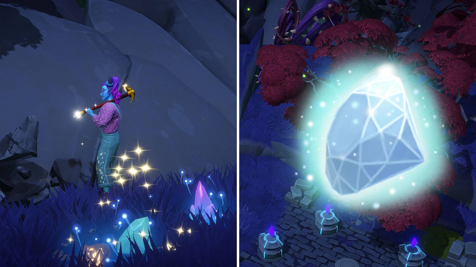 Shiny Diamond in Disney Dreamlight Valley