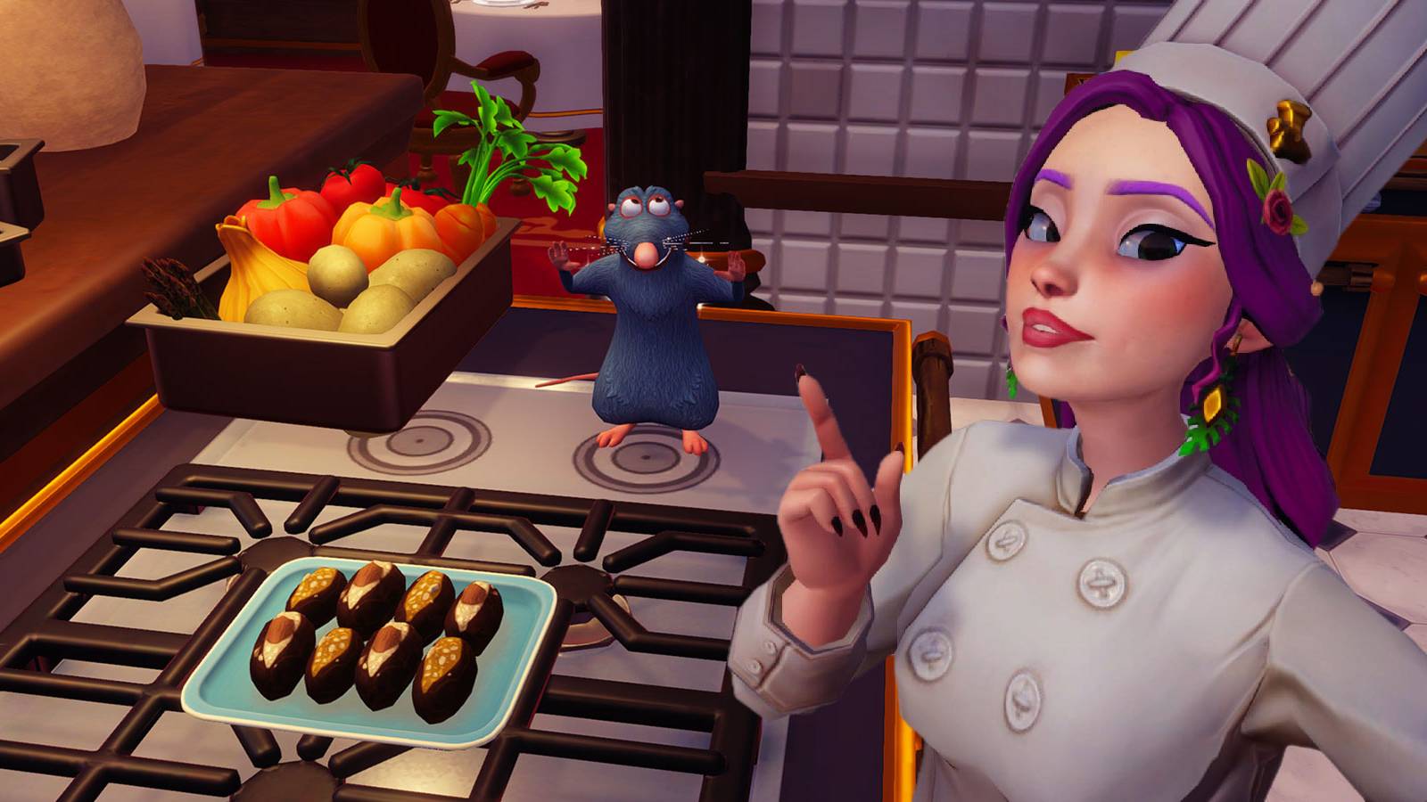 Stuffed Dates prepared meal in Disney Dreamlight Valley